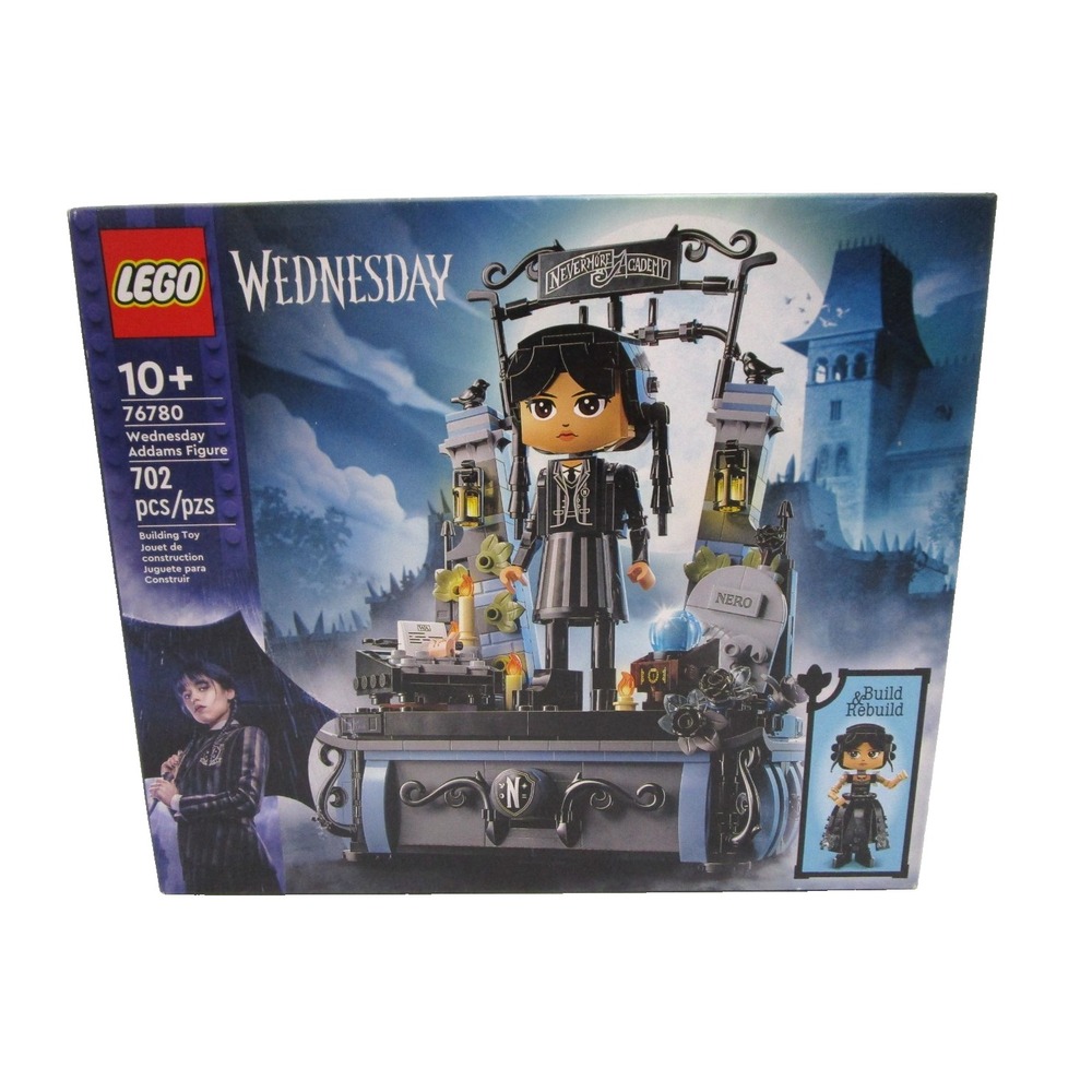Lego Wednesday 76780 Wednesday Addams Figure NEW Sealed 702 Pieces